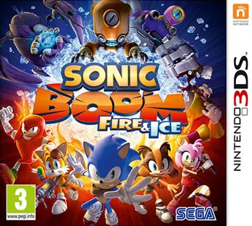 Sonic Boom - Fire & Ice (USA) box cover front